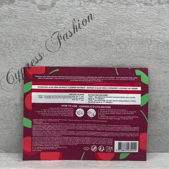 ⚡️ $1 Sephora Moisturizing & Soothing Lip Mask in Cherry - Picture 2 of 4